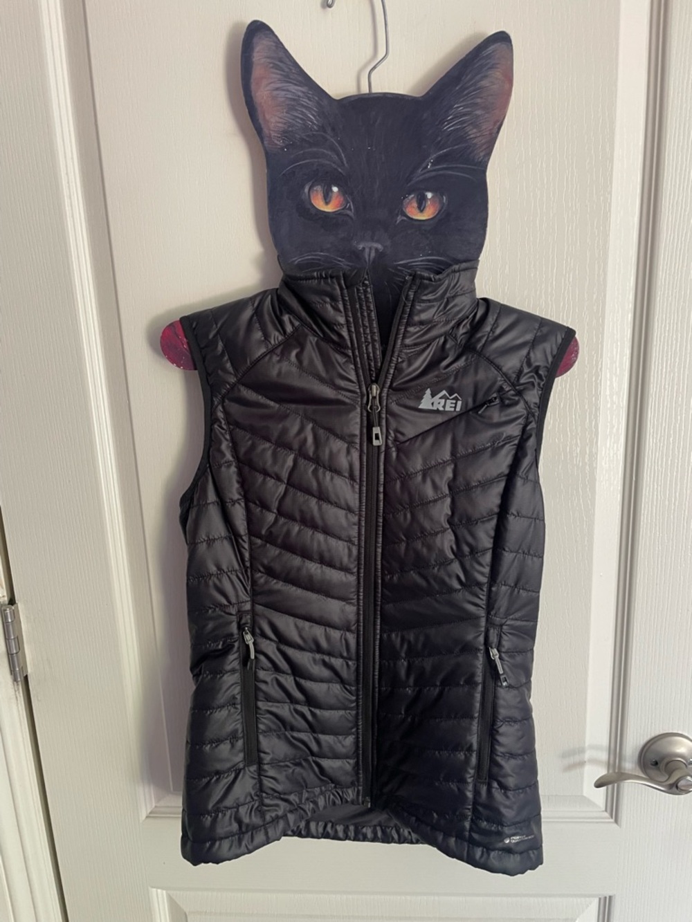 REI Black Quilted Insulated Women's Vest